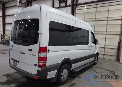 2012 Mercedes-Benz Sprinter 2500 Normal Roof from USA, damaged, VIN WDZPE7CC2C5660966